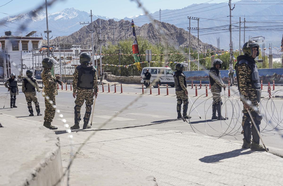 Curfew relaxation in Leh with forces deployed