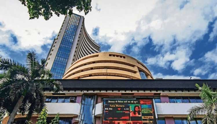 Stock market graph depicting decline in Sensex and Nifty