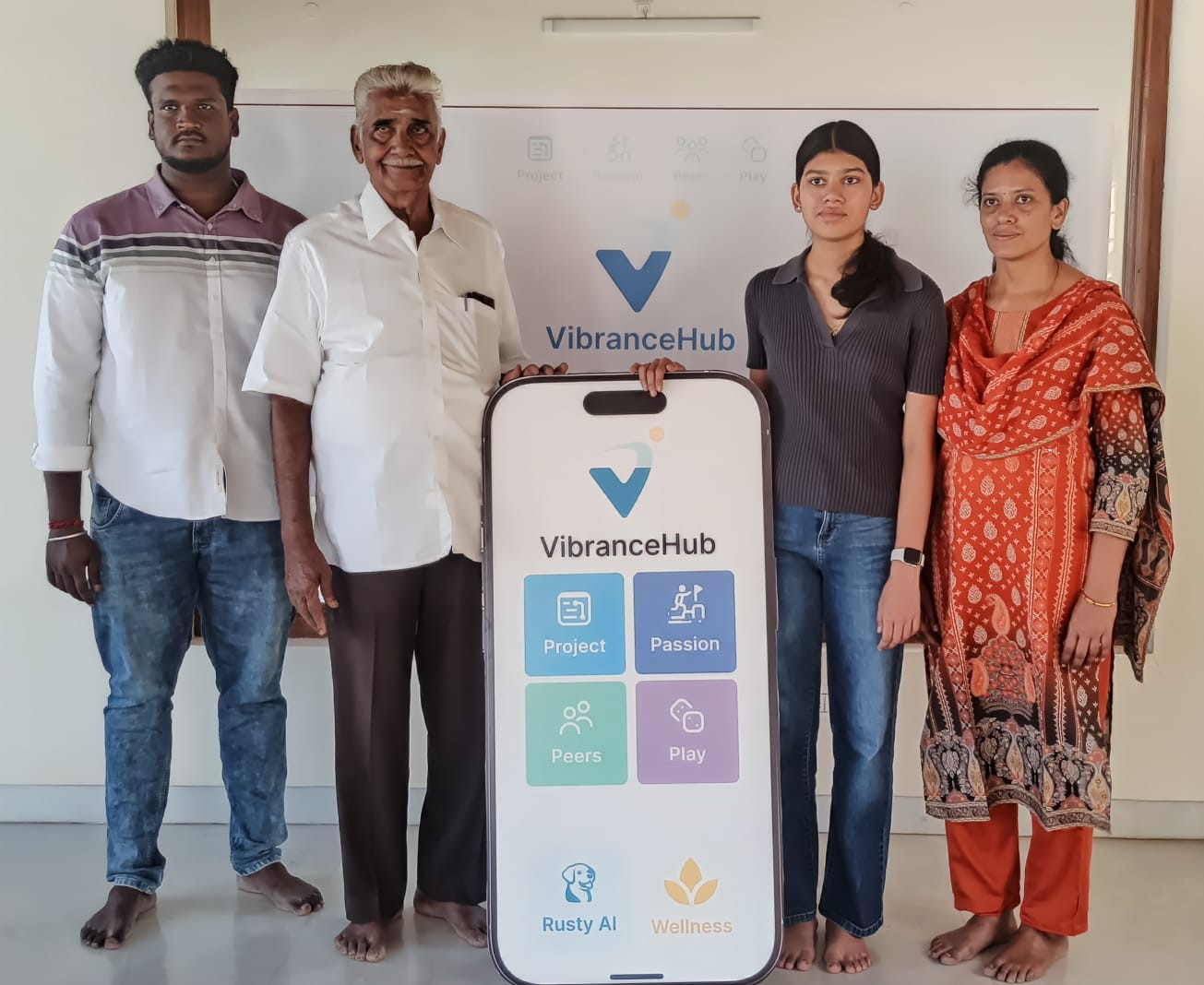 Vibrance Hub launch by Rithanya Sivaram at The Indian Public School
