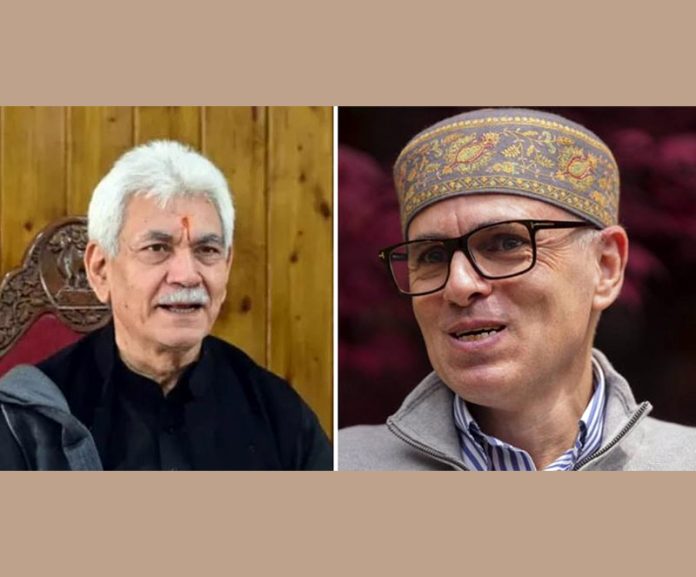 LG Manoj Sinha and CM Omar Abdullah extend greetings