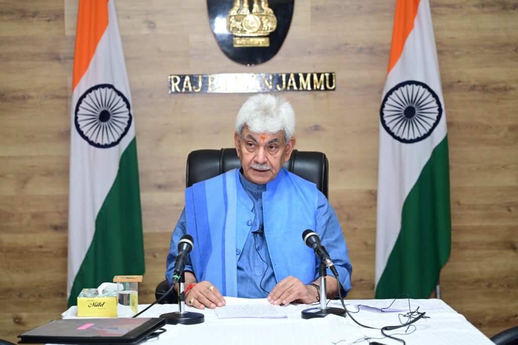 Lt Governor Manoj Sinha Celebrating Vijayadashami