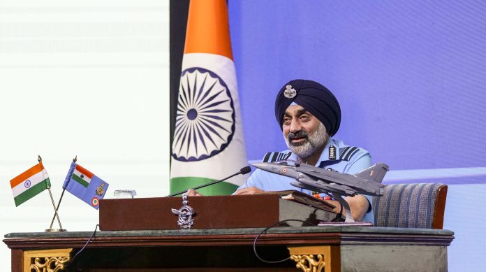 IAF Chief addressing media on Operation Sindoor