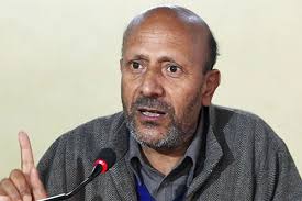 Engineer Rashid visiting AIIMS under police escort