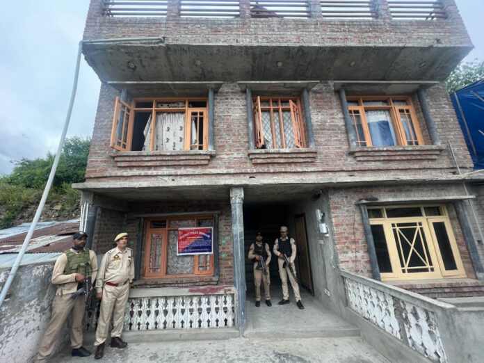 Srinagar Police involved in drug crackdown
